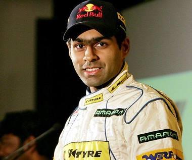 Karun Chandok Indian Forumula One Racer