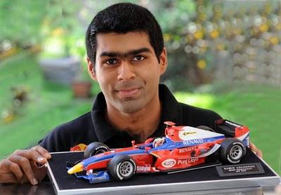 Karun Chandhok Racer Driver Wall Paper