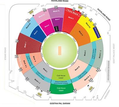 KKR Ticket Price for IPL 2012