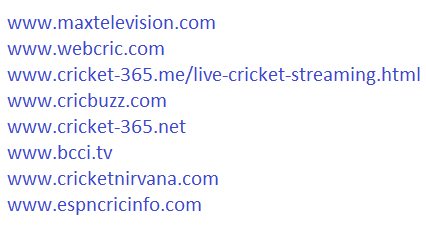 List of IPL 2012 live streaming websites